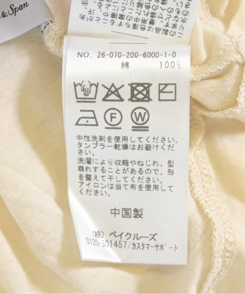 Spick and Span（スピックアンドスパン）Tシャツ・カットソー 茶 サイズ:-(M位) レディース/2200723881131