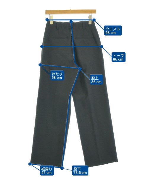 Spick and Span（スピックアンドスパン）スラックス 黒 サイズ:36(S位) レディース/2200722176030