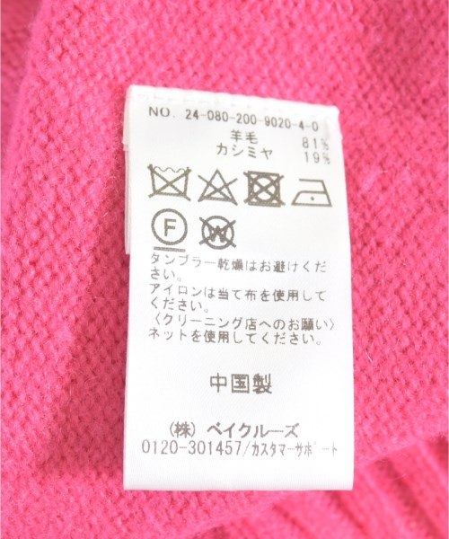 Spick and Span（スピックアンドスパン）ニット・セーター ピンク サイズ:F レディース/2200718149086