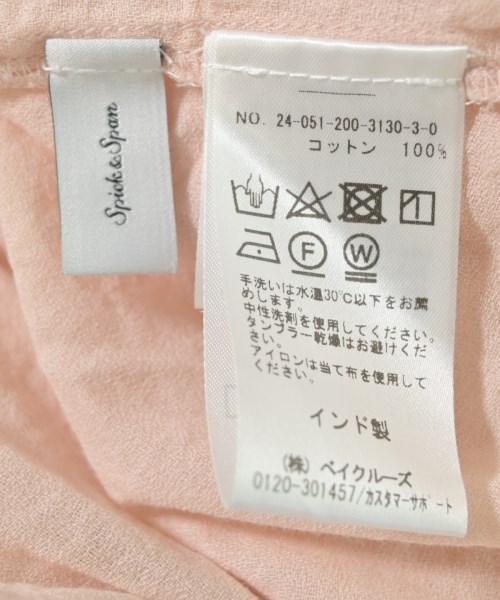 Spick and Span（スピックアンドスパン）ブラウス ピンク サイズ:F レディース/2200720940138