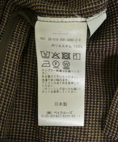 Spick and Span（スピックアンドスパン）テーラードジャケット 茶 サイズ:38(M位) レディース/2200722878026
