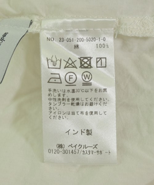 Spick and Span（スピックアンドスパン）カジュアルシャツ 白 サイズ:F レディース/2200721656090