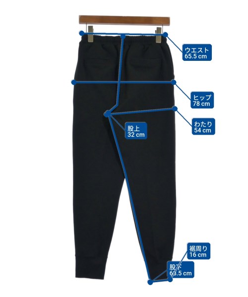Spick and Span（スピックアンドスパン）スウェットパンツ 黒 サイズ:36(S位) レディース/2200720398090