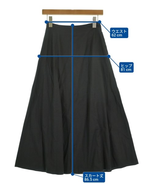 Spick and Span（スピックアンドスパン）ロング・マキシ丈スカート 黒 サイズ:36(S位) レディース/2200727522030