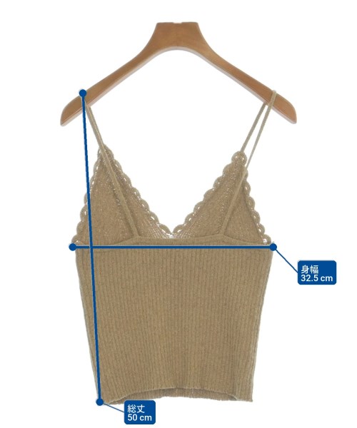 Spick and Span（スピックアンドスパン）ベスト ベージュ サイズ:-(XS位) レディース/2200722434178
