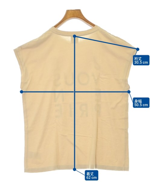 Spick and Span（スピックアンドスパン）Tシャツ・カットソー ベージュ サイズ:F レディース/2200723771111