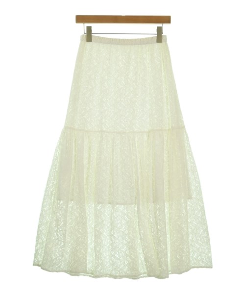 Spick and Span（スピックアンドスパン）ロング・マキシ丈スカート 白 サイズ:-(S位) レディース/2200723480044