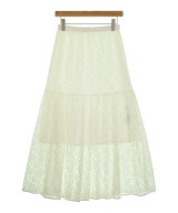 Spick and Span（スピックアンドスパン）ロング・マキシ丈スカート 白 サイズ:-(S位) レディース/2200723480044