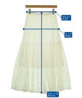 Spick and Span（スピックアンドスパン）ロング・マキシ丈スカート 白 サイズ:-(S位) レディース/2200723480044