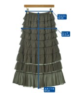 Spick and Span（スピックアンドスパン）ロング・マキシ丈スカート カーキ サイズ:36(S位) レディース/2200723480051