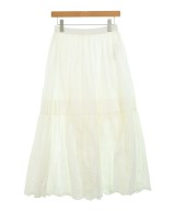 Spick and Span（スピックアンドスパン）ロング・マキシ丈スカート 白 サイズ:36(S位) レディース/2200682967075