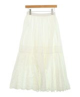 Spick and Span（スピックアンドスパン）ロング・マキシ丈スカート 白 サイズ:36(S位) レディース/2200682967075