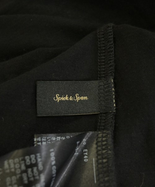 Spick and Span（スピックアンドスパン）Tシャツ・カットソー 黒 サイズ:-(L位) レディース/2200678705032