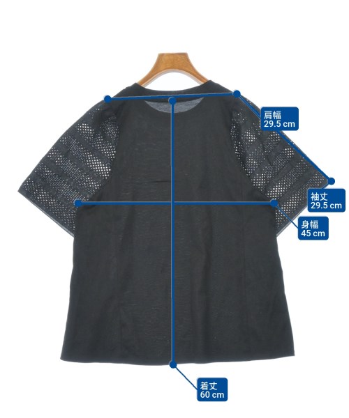Spick and Span（スピックアンドスパン）Tシャツ・カットソー 黒 サイズ:-(L位) レディース/2200678705032