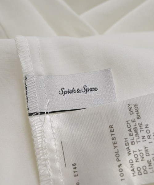 Spick and Span（スピックアンドスパン）シャツワンピース 白 サイズ:F レディース/2200668689045