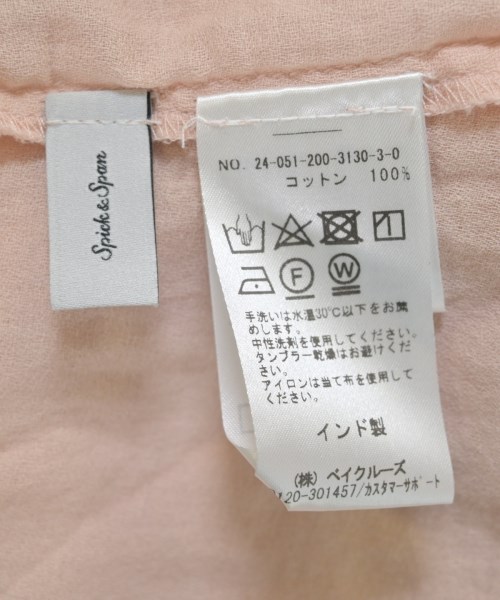 Spick and Span（スピックアンドスパン）ブラウス ピンク サイズ:F レディース/2200679937012