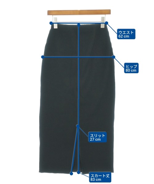 Spick and Span（スピックアンドスパン）ロング・マキシ丈スカート 黒 サイズ:36(S位) レディース/2200683066036