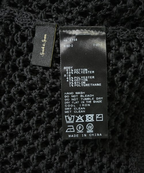 Spick and Span（スピックアンドスパン）ニット・セーター 黒 サイズ:F レディース/2200683632033