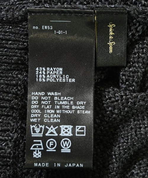 Spick and Span（スピックアンドスパン）カーディガン 黒 サイズ:F レディース/2200683632057