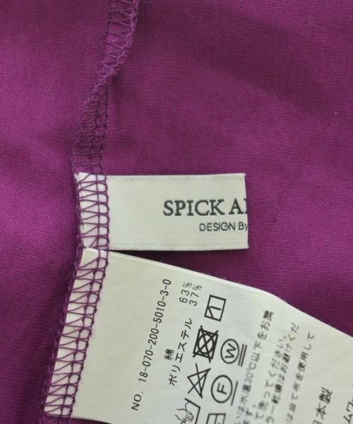 Spick and Span（スピックアンドスパン）Tシャツ・カットソー 紫 サイズ:F レディース/2200683677072