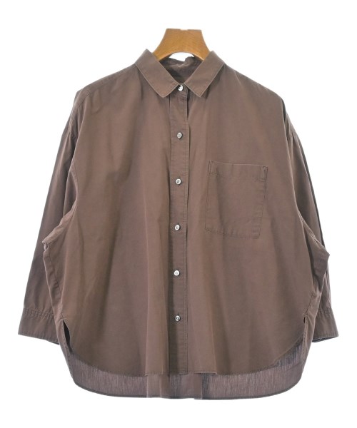 Spick and Span(スピックアンドスパン)カジュアルシャツ 茶 サイズ:F/2200679373025