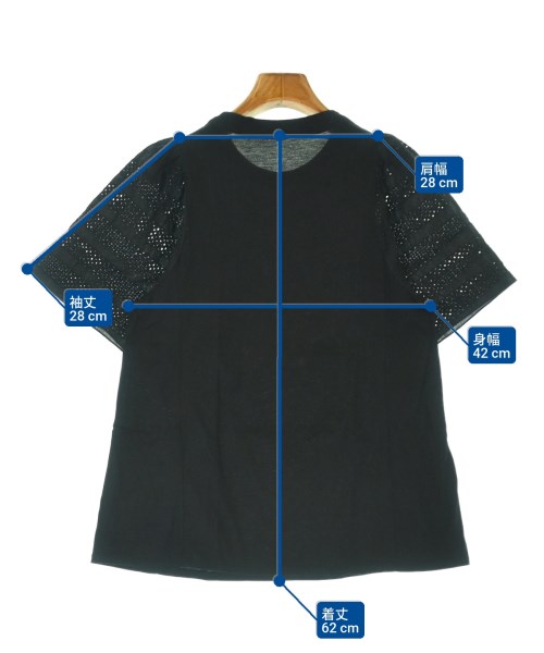 Spick and Span（スピックアンドスパン）Tシャツ・カットソー 黒 サイズ:-(M位) レディース/2200684380018