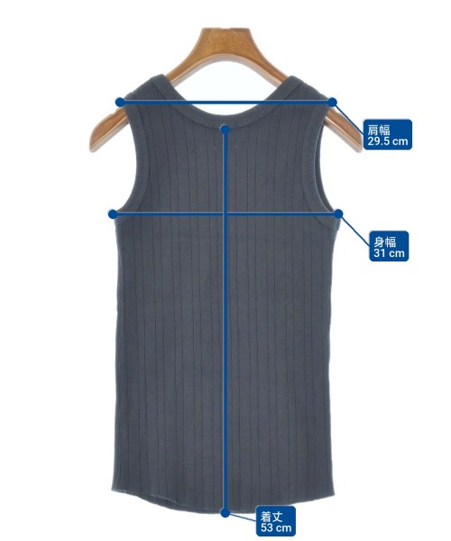 Spick and Span（スピックアンドスパン）タンクトップ グレー サイズ:-(XS位) レディース/2200679428183