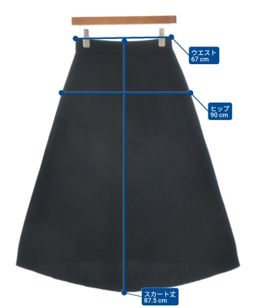 Spick and Span（スピックアンドスパン）ロング・マキシ丈スカート 黒 サイズ:36(S位) レディース/2200676582024