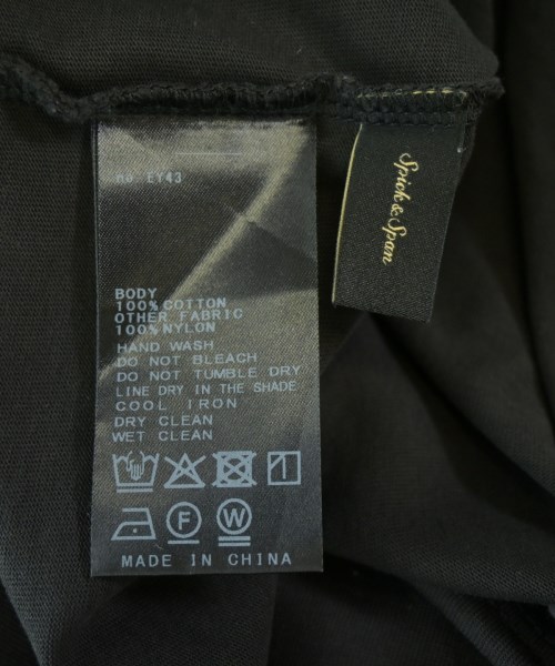 Spick and Span（スピックアンドスパン）Tシャツ・カットソー 黒 サイズ:F レディース/2200684953021