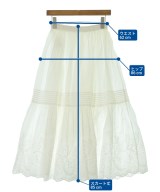 Spick and Span（スピックアンドスパン）ロング・マキシ丈スカート 白 サイズ:36(S位) レディース/2200679653240