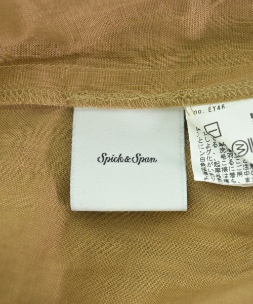Spick and Span（スピックアンドスパン）ブラウス 茶 サイズ:F レディース/2200685875049