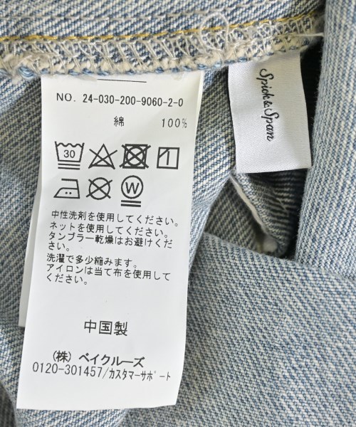 Spick and Span（スピックアンドスパン）オールインワン/サロペット 青 サイズ:36(S位) レディース/2200686319061