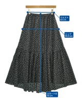 Spick and Span（スピックアンドスパン）ロング・マキシ丈スカート 黒 サイズ:36(S位) レディース/2200680772121