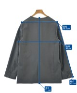 Spick and Span（スピックアンドスパン）ノーカラージャケット グレー サイズ:38(M位) レディース/2200682585040