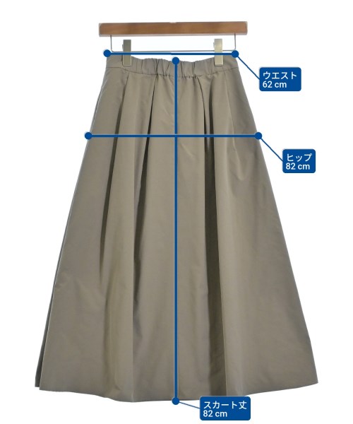 Spick and Span（スピックアンドスパン）ロング・マキシ丈スカート 茶 サイズ:38(M位) レディース/2200681297098