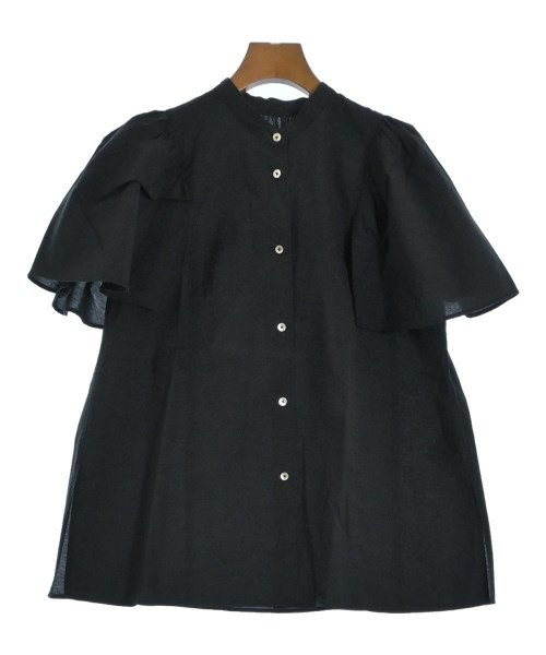 Spick and Span(スピックアンドスパン)ブラウス 黒 サイズ:F/2200682498142