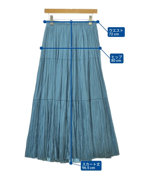 Spick and Span（スピックアンドスパン）ロング・マキシ丈スカート 青 サイズ:F レディース/2200687056057