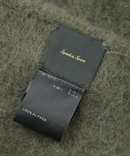 Spick and Span（スピックアンドスパン）マフラー カーキ サイズ:- レディース/2200682522212