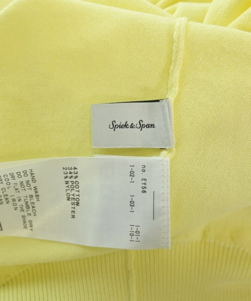 Spick and Span（スピックアンドスパン）ニット・セーター 黄 サイズ:F レディース/2200684061085