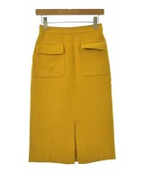 Spick and Span（スピックアンドスパン）ロング・マキシ丈スカート 黄 サイズ:36(S位) レディース/2200689212017