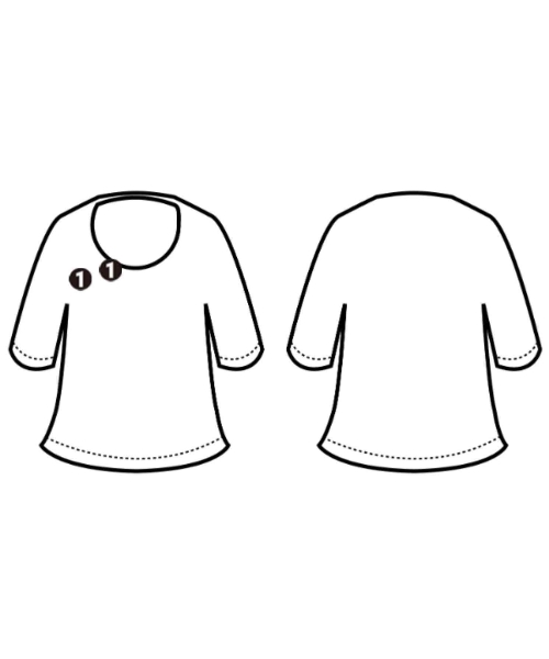 Spick and Span（スピックアンドスパン）ブラウス 紺 サイズ:F レディース/2200689155093