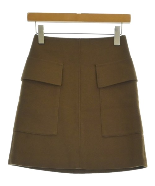 Spick and Span(スピックアンドスパン)ミニスカート 茶 サイズ:34(XS位)/2200685717035