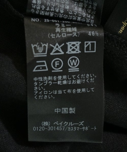 Spick and Span（スピックアンドスパン）ブラウス 黒 サイズ:F レディース/2200688356125