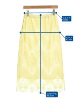 Spick and Span（スピックアンドスパン）ロング・マキシ丈スカート 黄 サイズ:38(M位) レディース/2200687632022