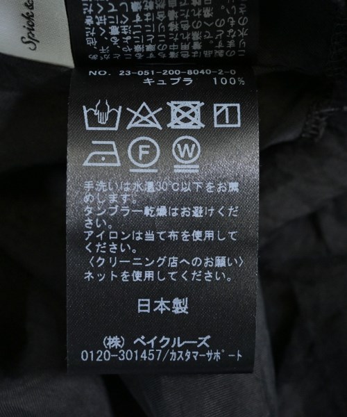 Spick and Span（スピックアンドスパン）ブラウス 黒 サイズ:-(S位) レディース/2200688295103