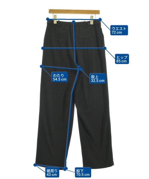 Spick and Span（スピックアンドスパン）クロップドパンツ 黒 サイズ:40(M位) レディース/2200692829042