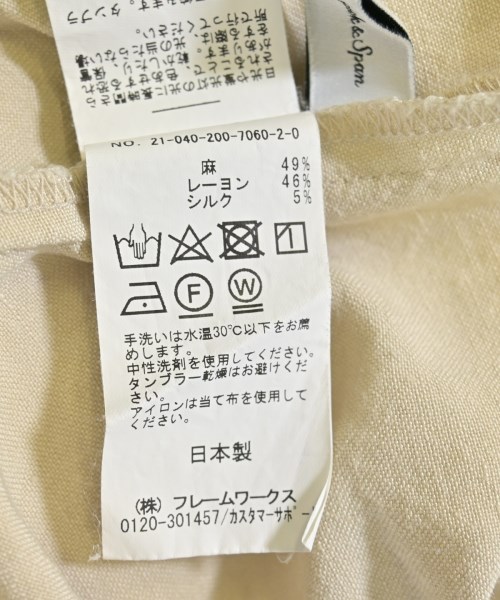 Spick and Span（スピックアンドスパン）ワンピース ベージュ サイズ:36(S位) レディース/2200683516128