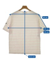 SAINT JAMES（セントジェームス）Tシャツ・カットソー 白 サイズ:M メンズ/2200502928033