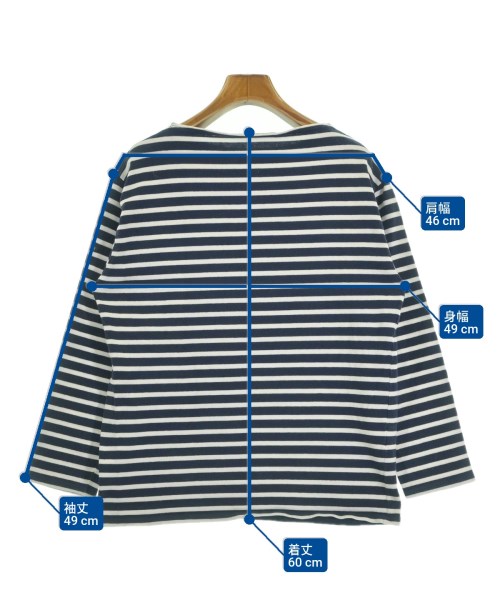 SAINT JAMES（セントジェームス）Tシャツ・カットソー 紺 サイズ:M レディース/2200614546095