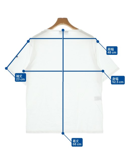 SAINT JAMES（セントジェームス）Tシャツ・カットソー 白 サイズ:5(ML位) メンズ/2200622935089